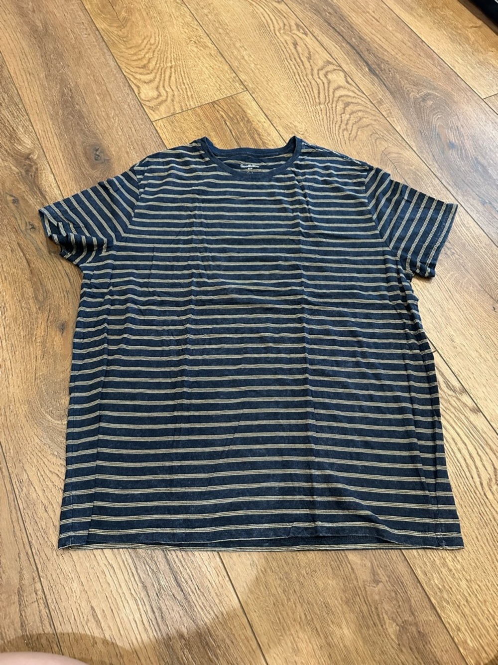 Men's Striped Crew Neck T-Shirt